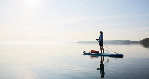 Woman-on-water